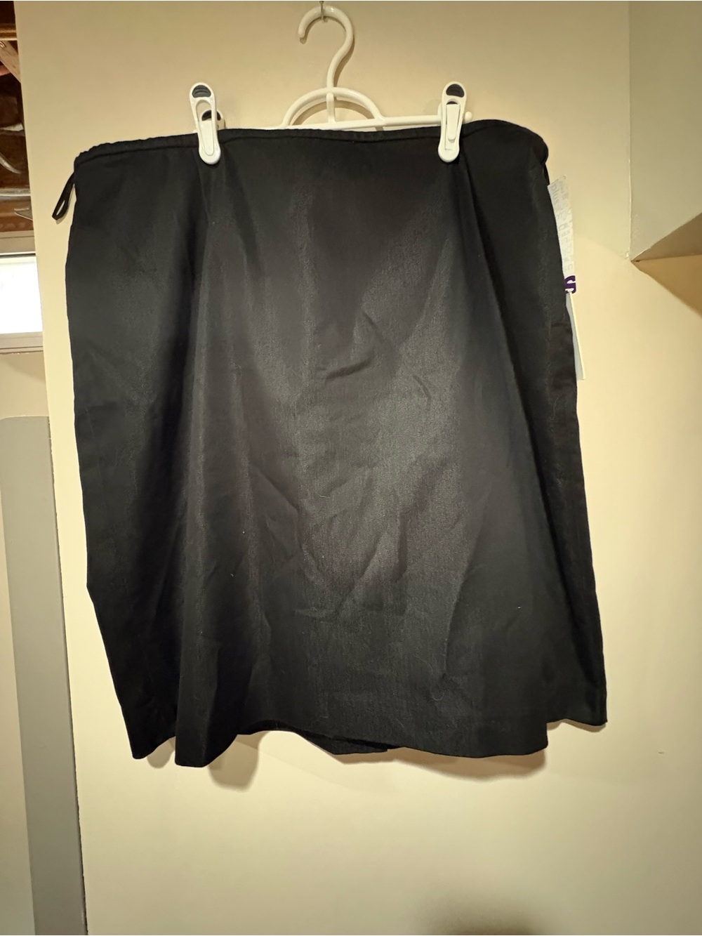 NWT Calvin Klein Plus Size Classic Black Women's Skirt